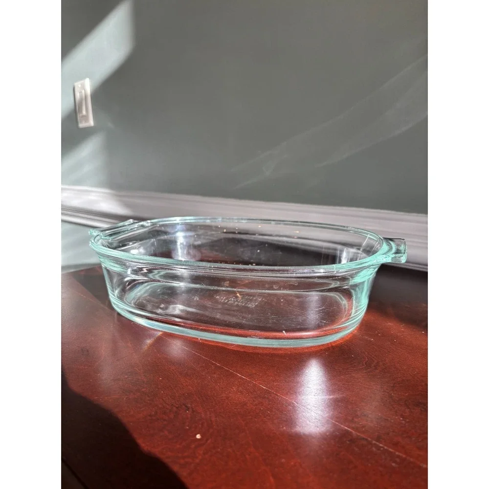 Vintage PYREX Glass Oven Roasting Baking Dish #702